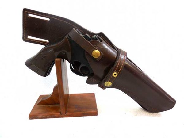 Crosman 38T Revolver with Leather Holster - Image 3