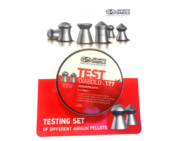 JSB TEST Diabolo .177 Pellet Testing Set