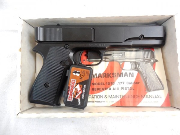 Marksman 1010 Air Pistol, New in Box My # 4332 - Image 4