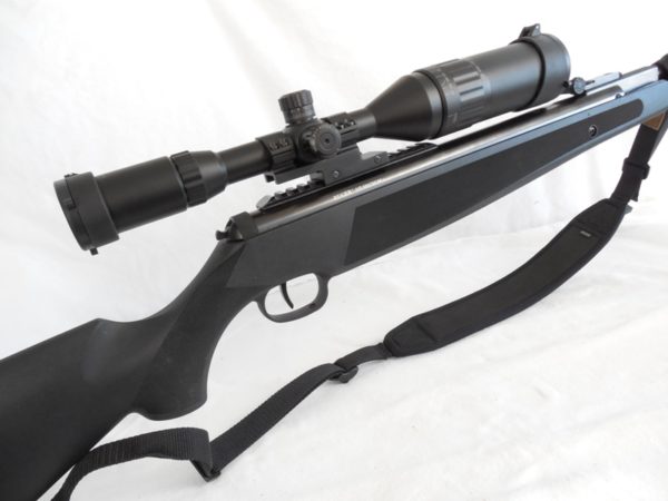 Ruger Air Magnum .177 with 3-9x50AO Leapers scope and one piece offset Leapers mount, Bi-pod, Butler Creek sling, My # 4544