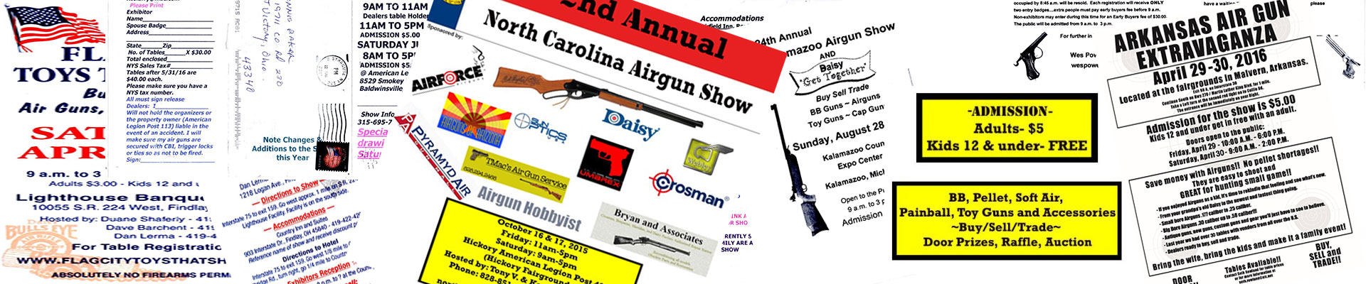 2017 Airgun Show Information