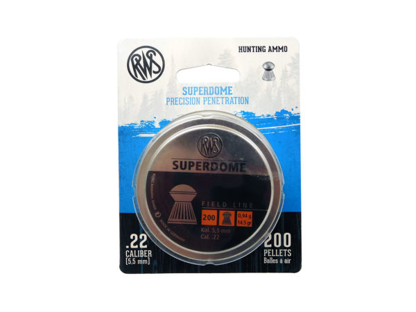 RWS Superdome Pellets | .22 Cal, 14.5gr, 200Ct.