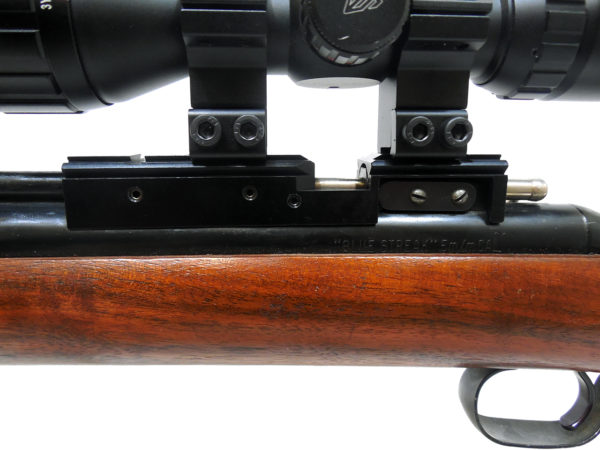 One Piece Scope Mount for Sheridan F and C, Blue & Silver Streak - Image 4