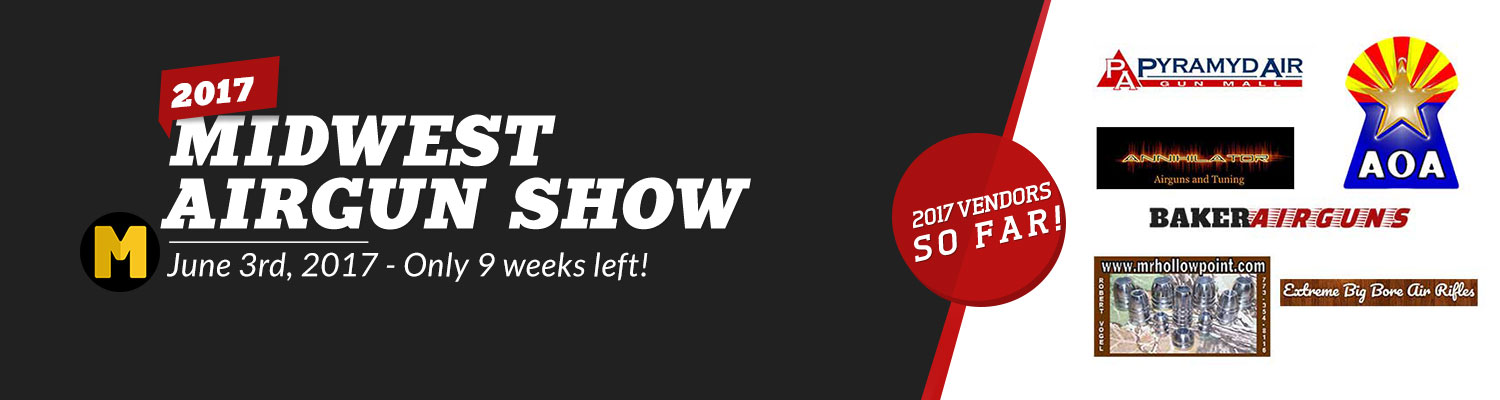 Vendor Updates for the Midwest Airgun Show