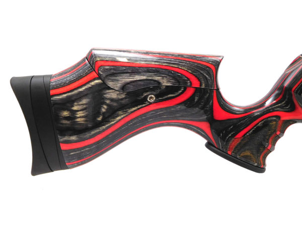 Daystate Red Wolf HP with Red Laminate Stock .25 cal - Image 3