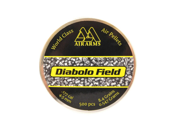 Air Arms Diabolo Field Pellets | .177cal, 8.4gr, 4.52hs, Domed, 500ct