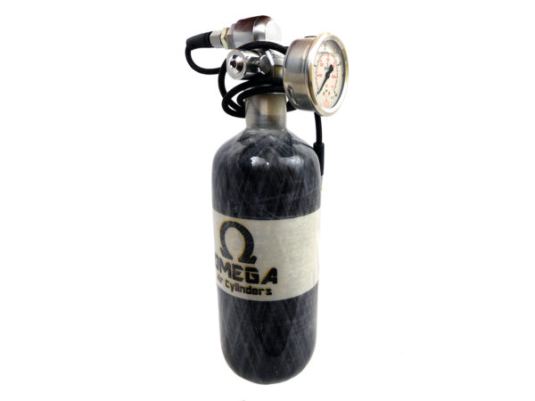 Omega Air Cylinder - 18 cu ft / 100 Cu In 4500 PSI- NEW