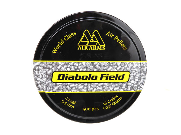 Air Arms Diabolo Field Pellets | .22 Cal, 16 Grains, 5.51mm, 500ct