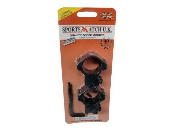 Sportsmatch Scope Rings | Dovetail, 30mm, High Profile HTO36C