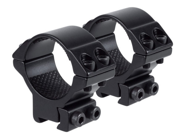 Hawke Match Ring Mounts | 9-11mm, 30mm, Medium Profile, Double Screw | HK22107
