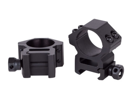 UTG Accushot See-Thru Scope Rings | Picatinny, 1", Medium Profile RGWM-25M4