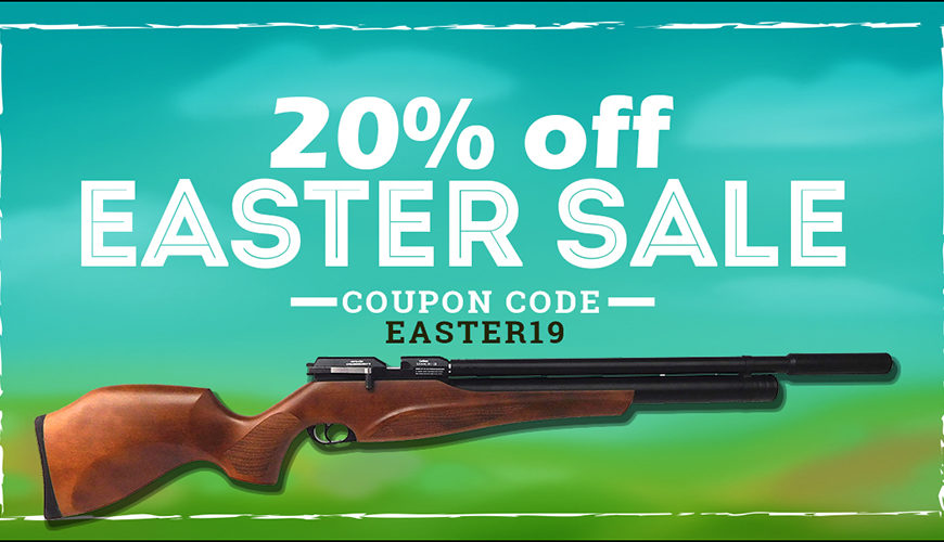 20% Off for Easter at Baker Airguns