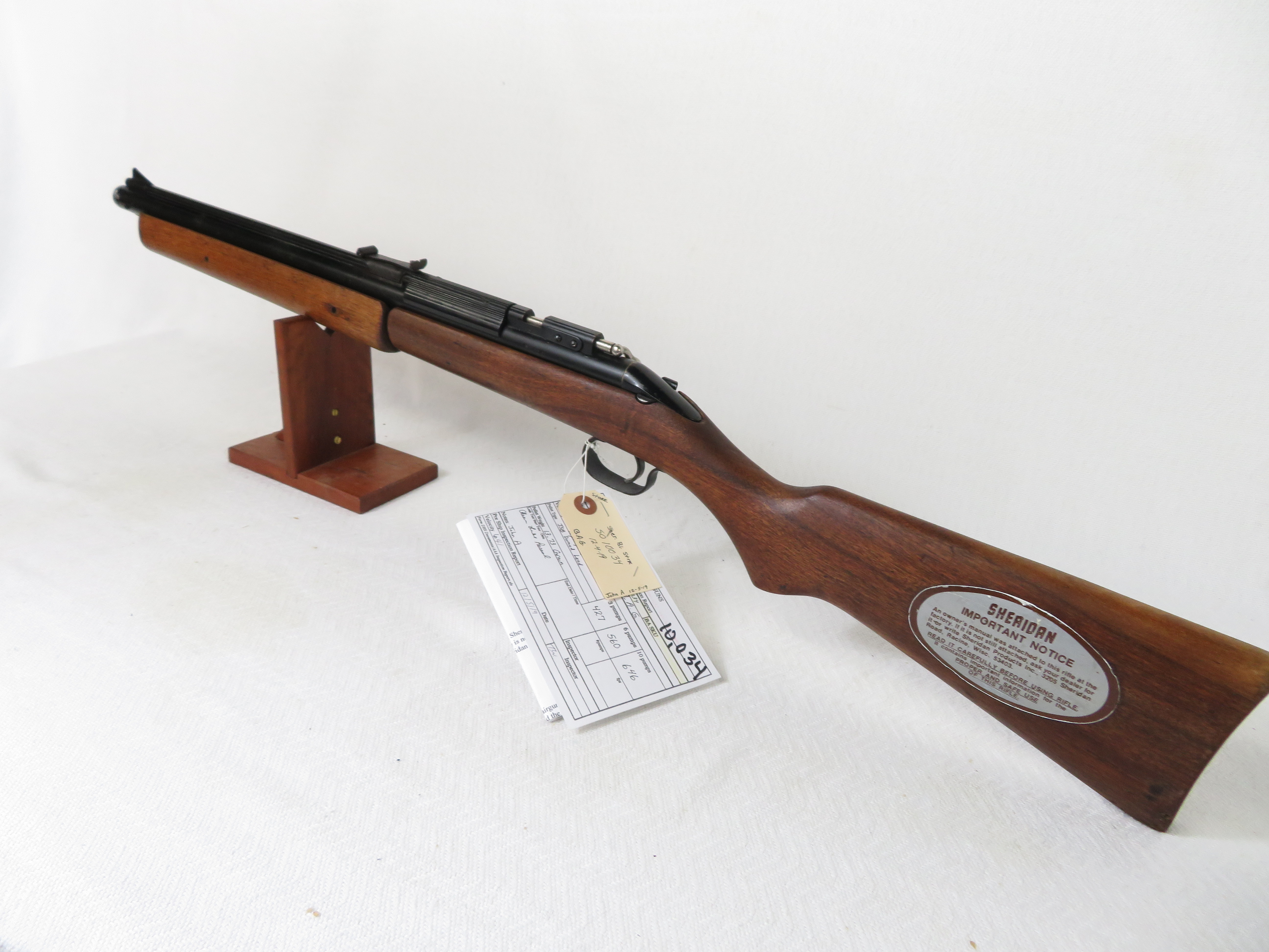 Benjaminsheridan 397g Co2 Pellet Rifle Sku 6013 Baker Airguns