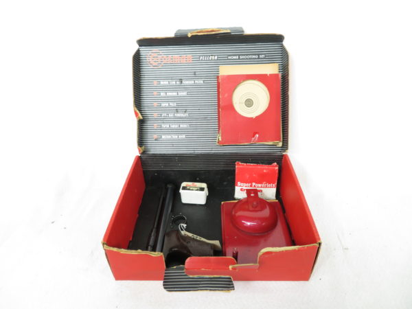 Crosman Model 150 CO2 Pellet Pistol Shooting set with Bell Target  SKU 10243