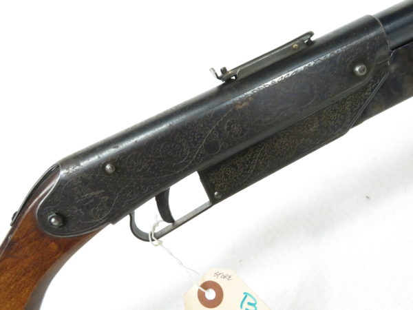 Daisy Model 25 BB Gun 1933 Engraved / Case Color Lever SKU 10259 - Image 3
