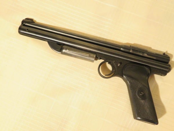 Crosman Model 137 Air Pistol in Orig. Box 1956-1962  SKU 1956 - Image 4