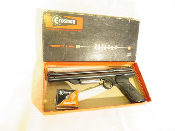 Crosman Model 137 Air Pistol in Orig. Box 1956-1962  SKU 1956 - Image 3