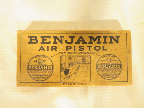 Benjamin Model 177 Air Pistol Mfg 1935-1941 in Orig. Box SKU 1955 - Image 4