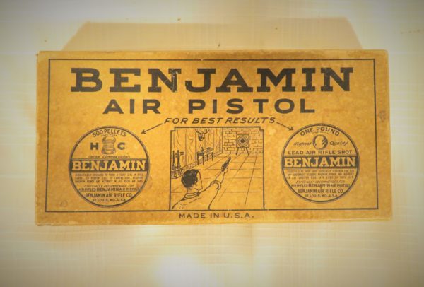 Benjamin Model 177 Air Pistol Mfg 1935-1941 in Orig. Box SKU 1955 - Image 5