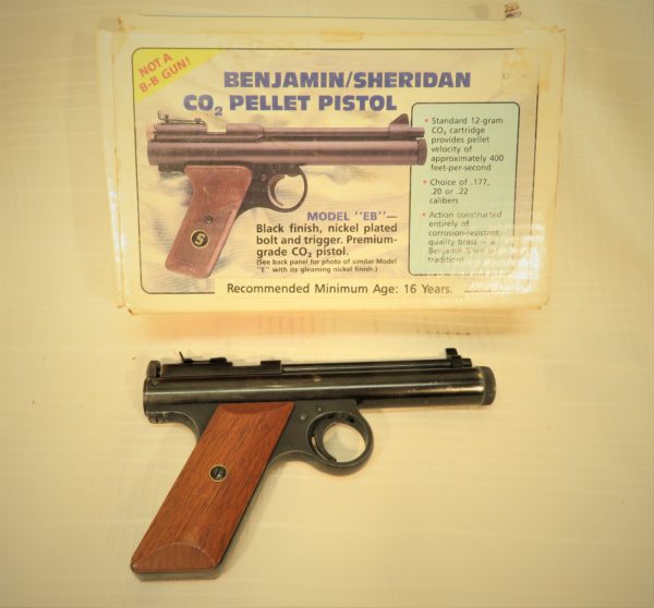Benjamin Model 250 Air Pistol Mfg 1952-1956   SKU 10649