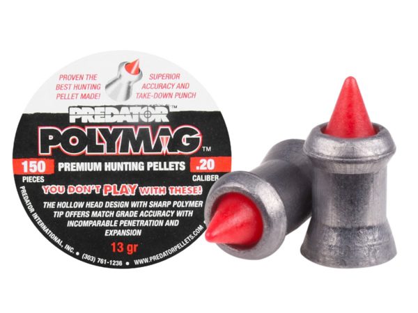 Predator Polymag Premium Hunting Pellets  .20 cal   NEW ITEM !