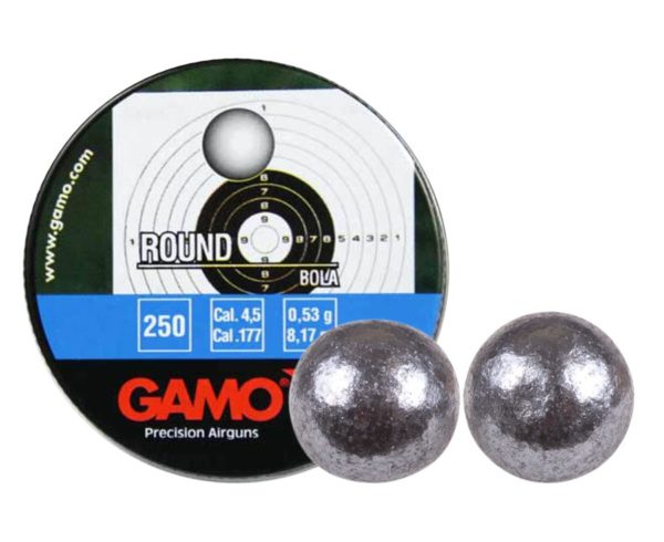 Gamo Round Ball | .177 cal, 8.2gr, 250ct
