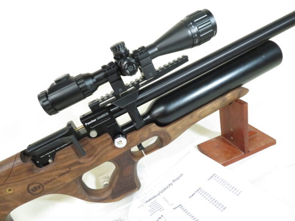 Kral Puncher Nemisis .22 caliber Walnut Stock - Image 3