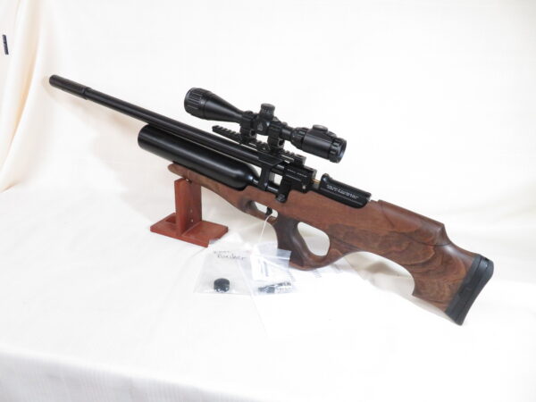 Kral Puncher Nemisis .22 caliber Walnut Stock - Image 5