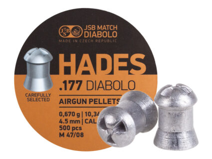 Buy 4, Get 5 tins, JSB Exact 177 10.34 gr Hades Pellets 500ct