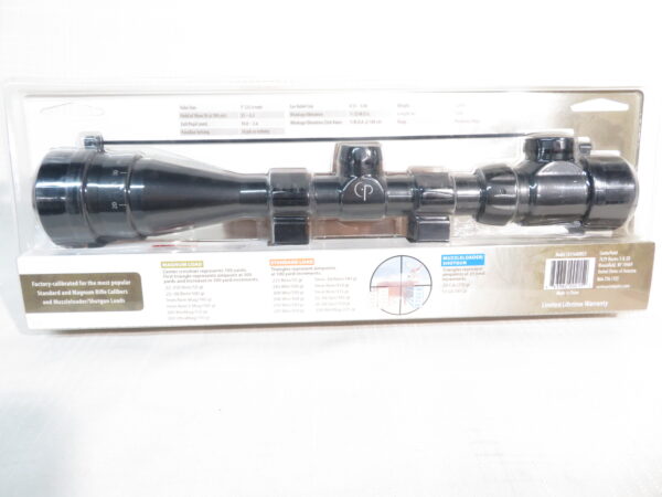 CenterPoint 4-16x40 AO High Power, Long Range Rifle Scope - Image 2