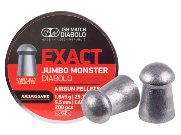 JSB Redesigned Monster Pellets .22 25.39 gr 200 ct.