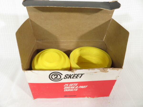 Vintage Crosman Skeet Trapmaster 1100 Break-A-Part Targets - Image 2
