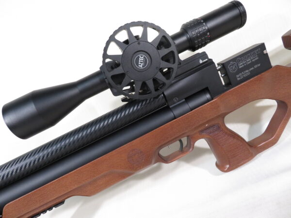 Kalibrgun Cricket Mini Carbine .22 cal w/Aztec 5-25x50 Scope - Image 4