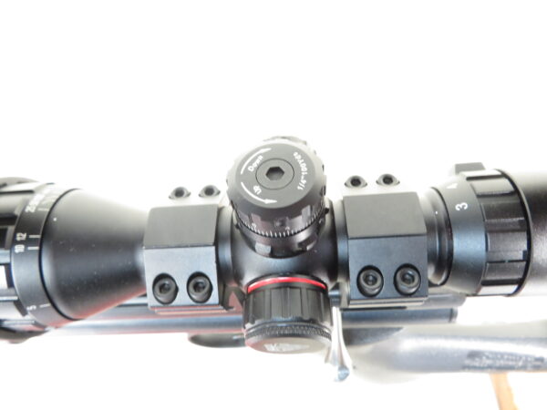 Crosman Custom 2240 Rifle with UTG Bug Buster 3-9x32 Red/Green Illuminated Reticle scope - Image 9