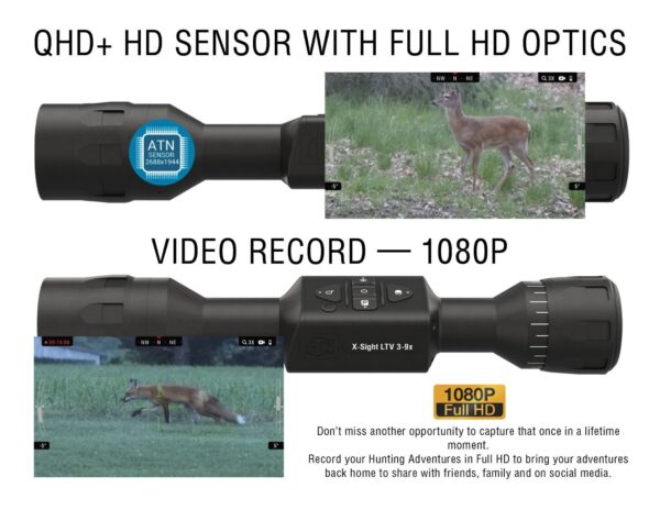 ATN X-Sight LTV 3-9x Day Night Hunting Rifle Scope PRE-ORDER - Image 2