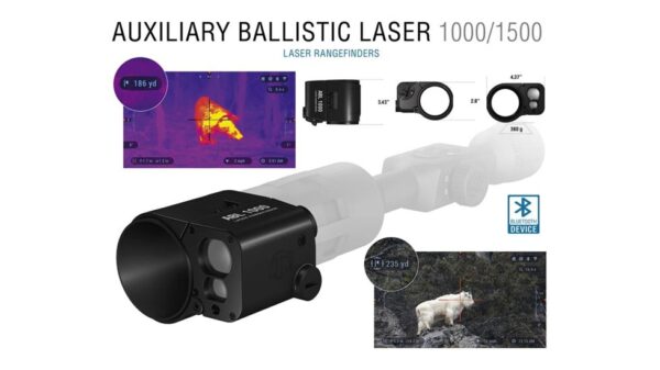 ATN ABL1000, Auxiliary Ballistic Laser Smart Rangefinder IN STOCK READY TO SHIP - Image 5