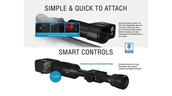 ATN ABL1000, Auxiliary Ballistic Laser Smart Rangefinder IN STOCK READY TO SHIP - Image 6
