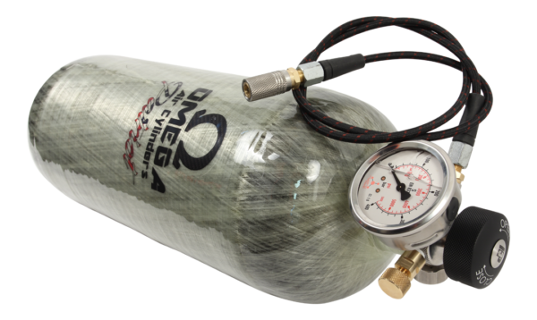 Omega Patriot Air Cylinder – 75 cu ft 4500 PSI HP3 Deluxe Valve