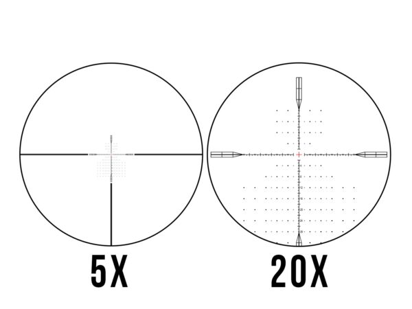 Element Optics Nexus 5-20x50 FFP w/ EHR-1D MOA 50004 - Image 7
