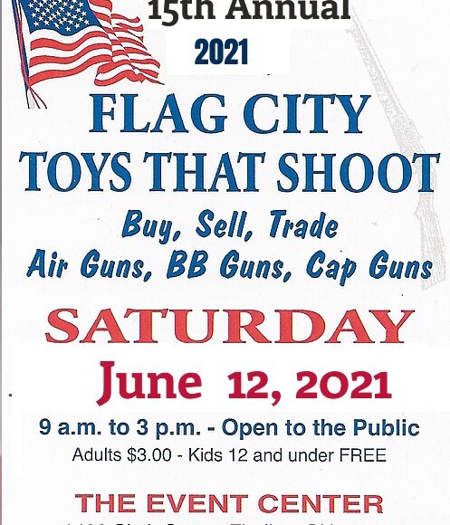 Flag City Toys That Shoot Airgun Show, Saturday June 12, 2021