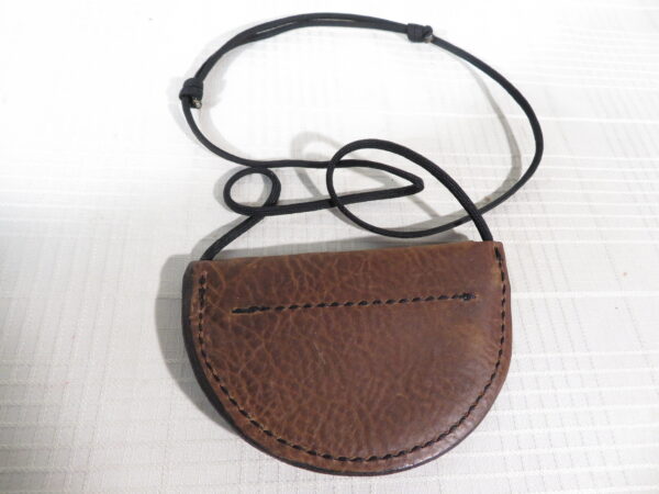 Fine Leather Pellet Pouches by Emanuel Leather (Spring Closure)