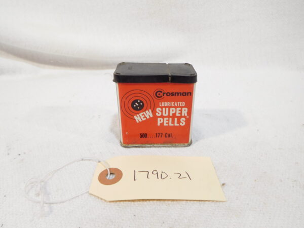 Vintage Crosman Super Pells Tin .177 caliber