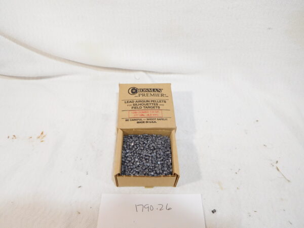 Crosman Premier .177 caliber 7.9 grain 1250 ct  Carton - Image 2