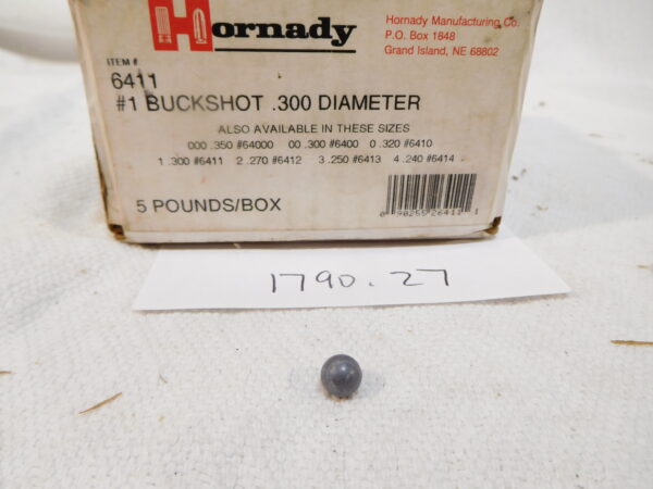 Hornady #1 Buck Shot 5 lb box - Image 3