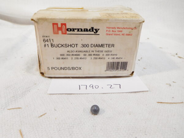 Hornady #1 Buck Shot 5 lb box