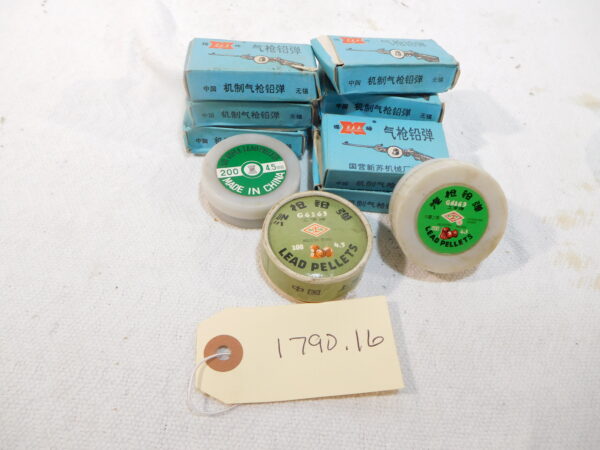 Industry Brand Pellets .177 caliber  11 tins @ 200 ct  2200 pellets for $10