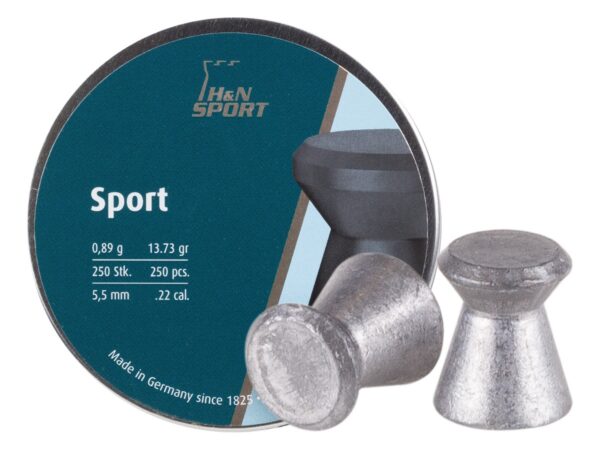 H&N Sport Wadcutter | .22 cal, 13.73 gr, 250 ct