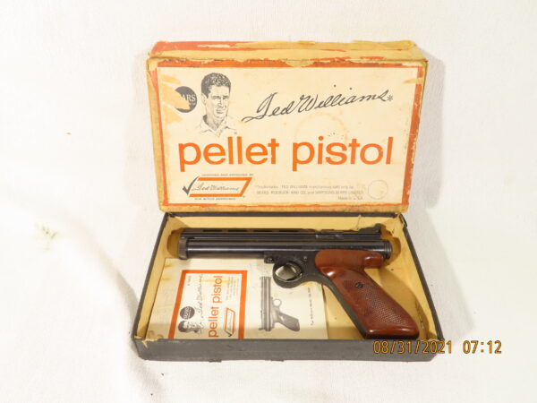 Crosman Ted Williams Model 150 with vent rib barrel in Original Box