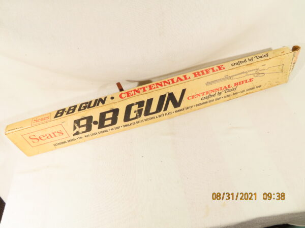 Sears Model 799.19052 Daisy 1894 Replica Centennial "Golden Spike" in the box - Image 2