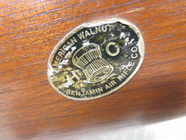Benjamin Model 342 Air Rifle Mfg 1969-1992 - Image 2